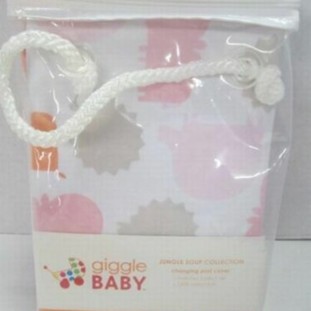 Giggle Baby Jungle Soup crib nursery bedding set - Picture 4 of 5